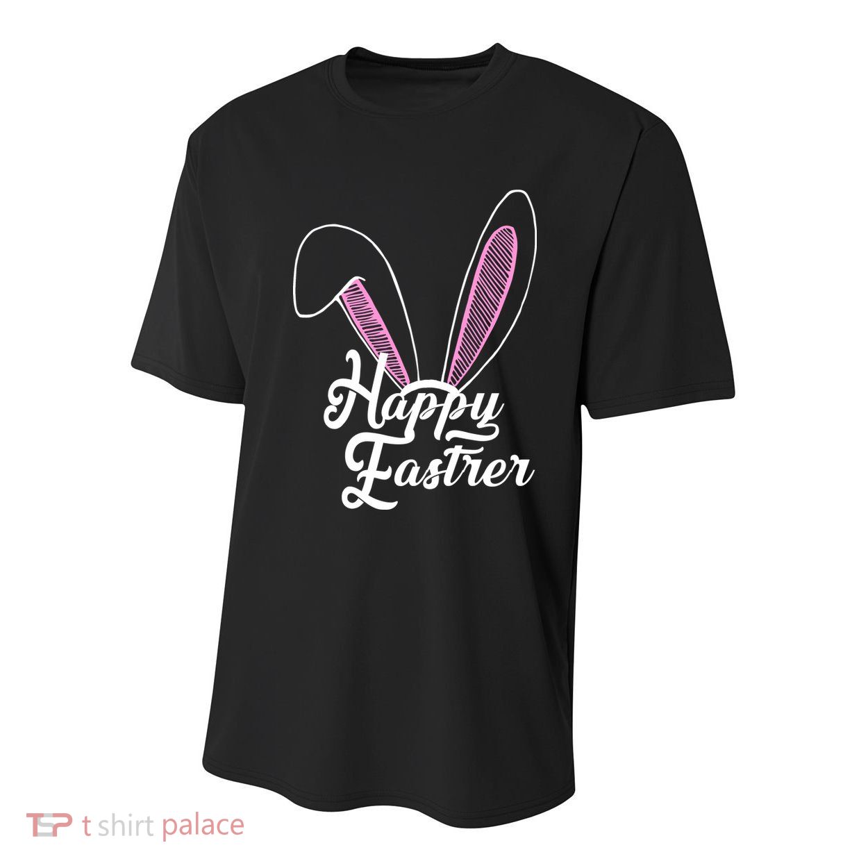 Happy Easter Cute Bunny Ears Youth Performance Sprint T-Shirt