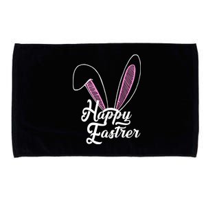 Happy Easter Cute Bunny Ears Microfiber Hand Towel