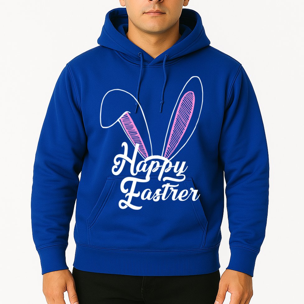 Happy Easter Cute Bunny Ears Hoodie
