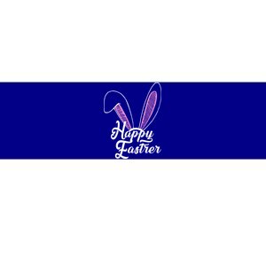 Happy Easter Cute Bunny Ears Bumper Sticker