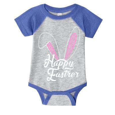 Happy Easter Cute Bunny Ears Infant Baby Jersey Bodysuit