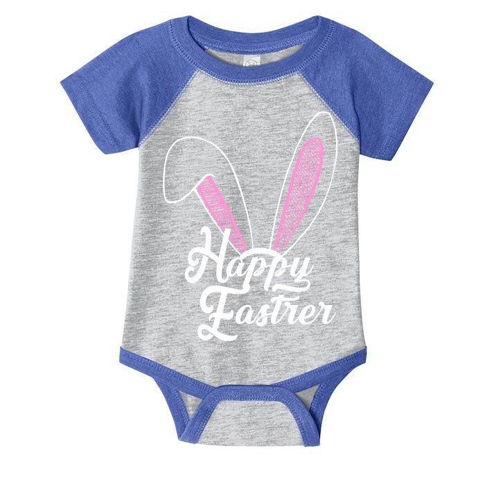 Happy Easter Cute Bunny Ears Infant Baby Jersey Bodysuit