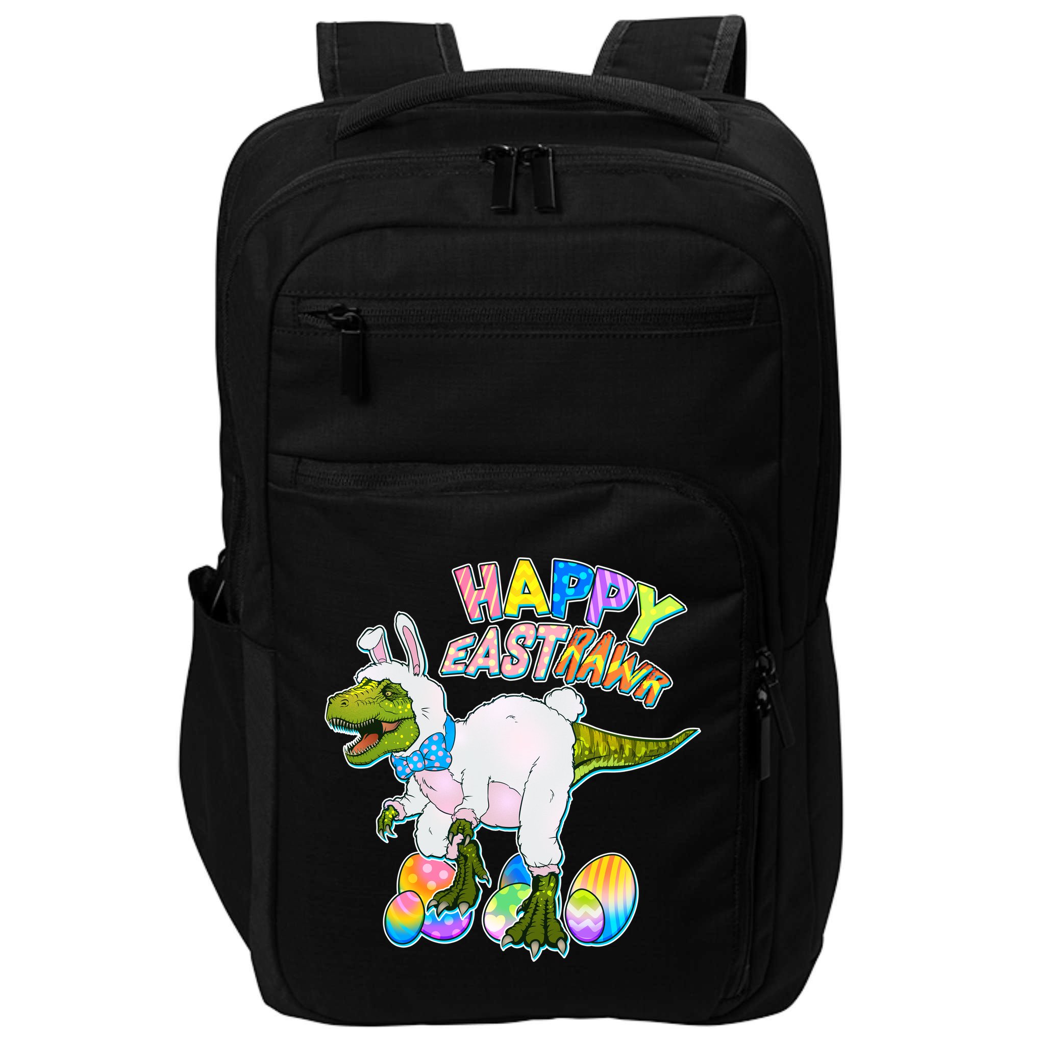 Happy Easter EastRawr T-Rex Impact Tech Backpack