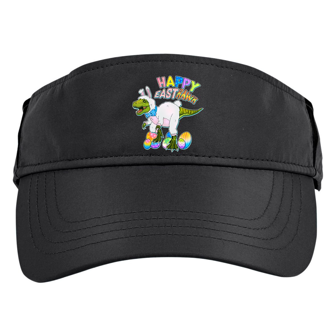 Happy Easter EastRawr T-Rex Adult Drive Performance Visor