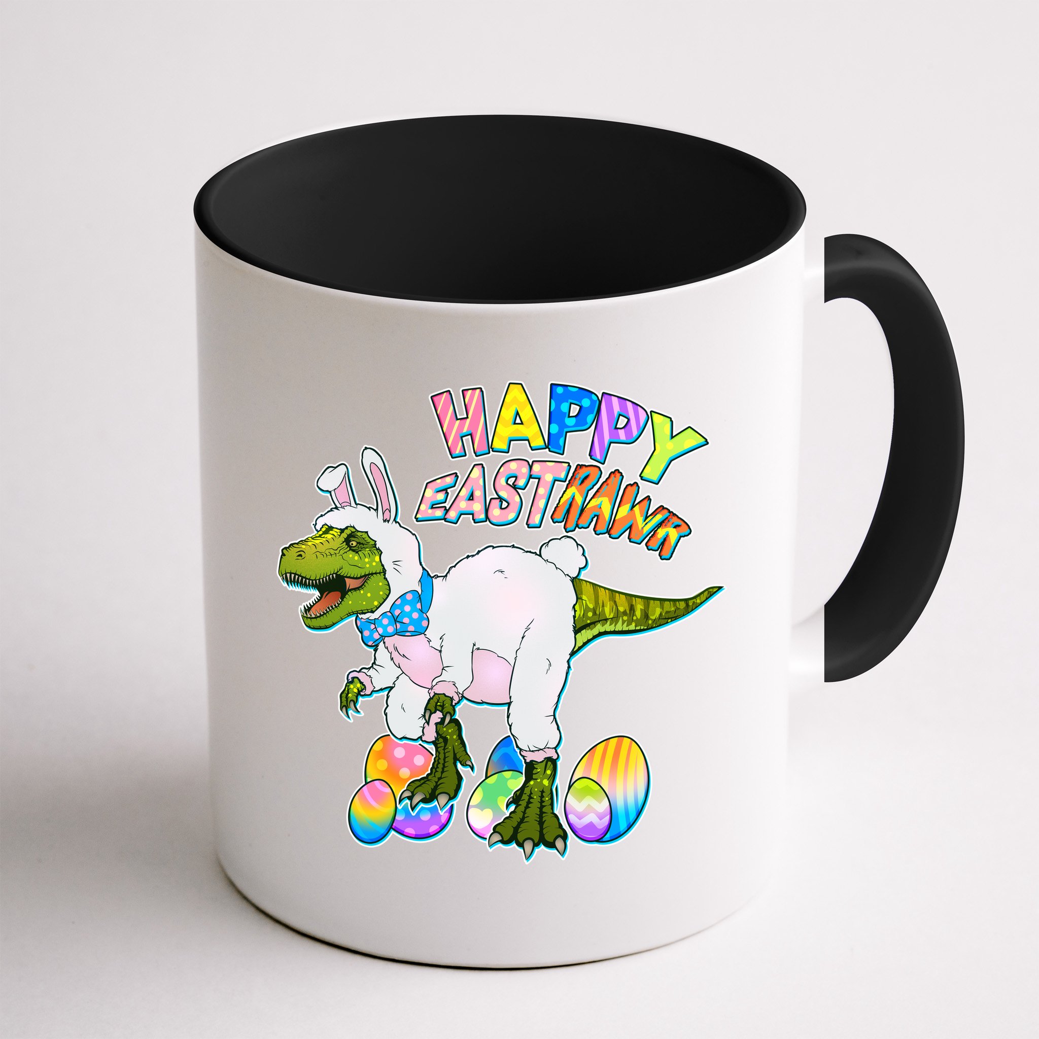 Happy Easter EastRawr T-Rex Mug
