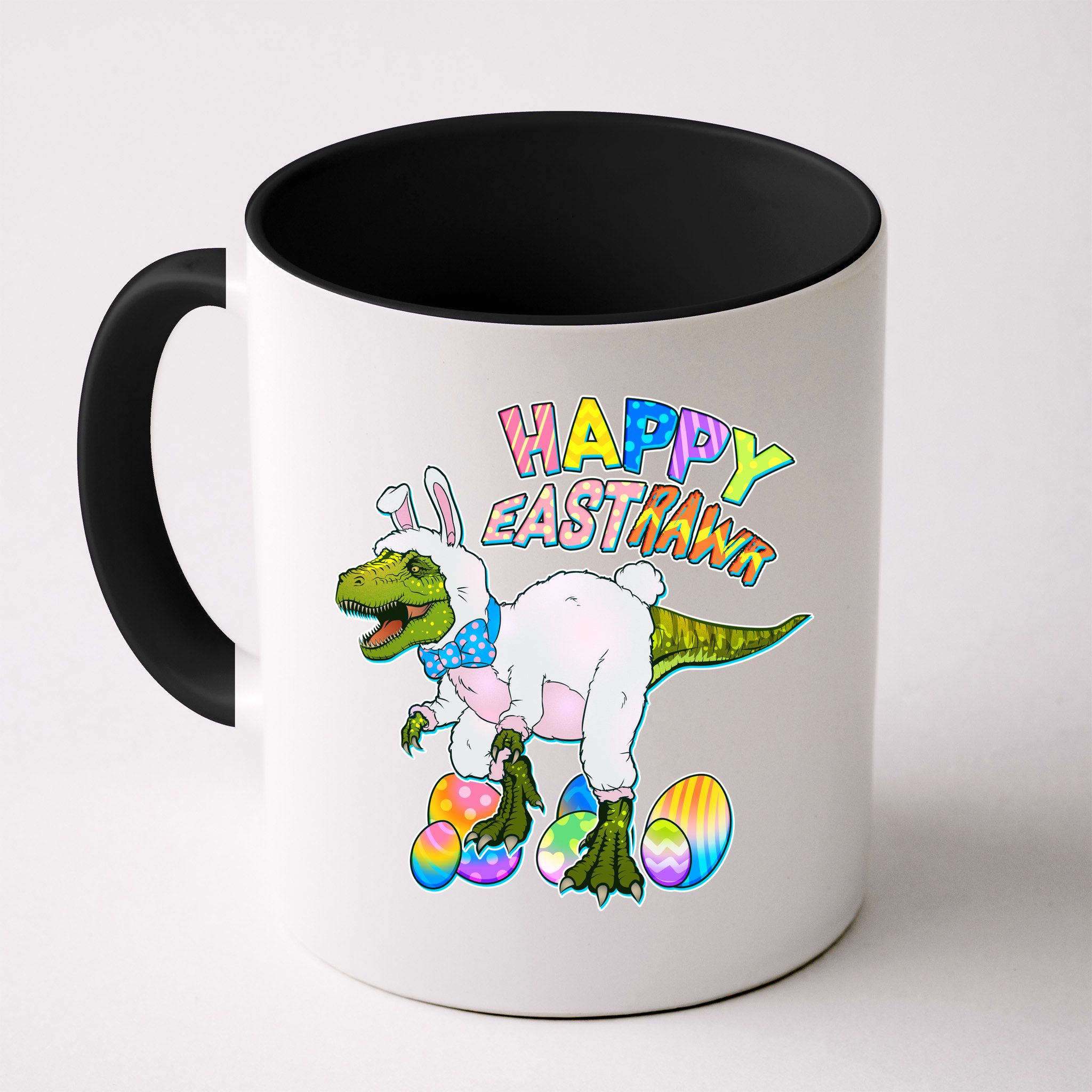 Happy Easter EastRawr T-Rex Mug