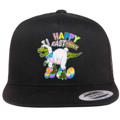 Happy Easter EastRawr T-Rex Flatbill Hat