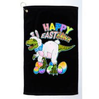 Happy Easter EastRawr T-Rex Golf Towel