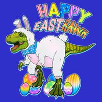 Happy Easter EastRawr T-Rex Hoodie