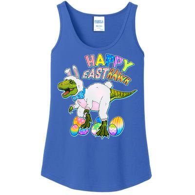 Happy Easter EastRawr T-Rex Ladies Essential Tank