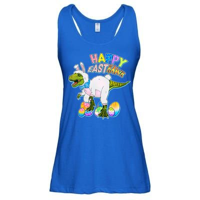 Happy Easter EastRawr T-Rex Ladies Essential Flowy Tank