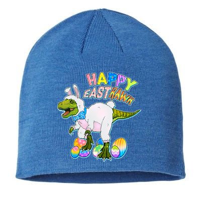 Happy Easter EastRawr T-Rex Sustainable Beanie