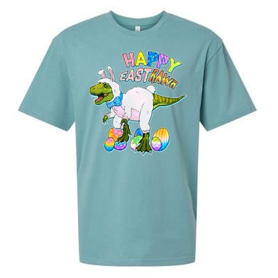 Happy Easter EastRawr T-Rex Sueded Cloud Jersey T-Shirt