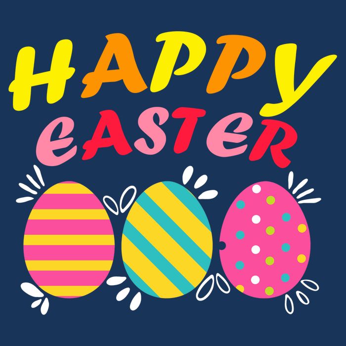 Happy Easter Eggs Long Sleeve Shirt