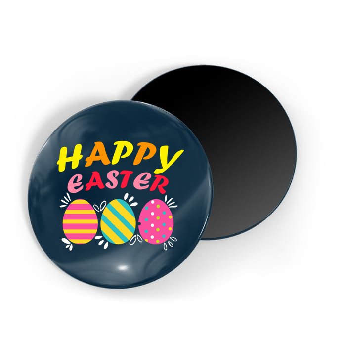 Happy Easter Eggs Magnet
