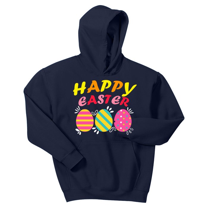 Happy Easter Eggs Kids Hoodie