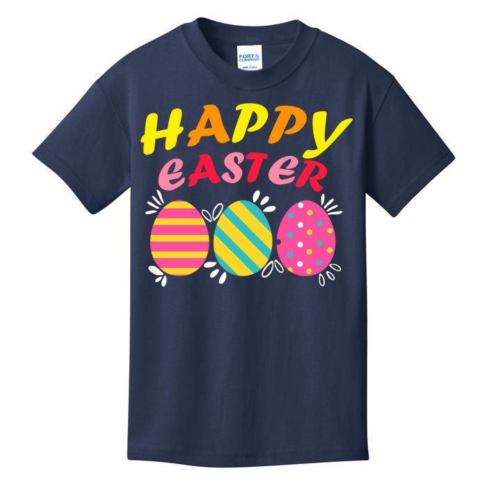 Happy Easter Eggs Kids T-Shirt