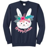 Happy Easter Flower Bunny Sweatshirt