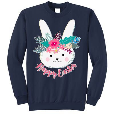 Happy Easter Flower Bunny Sweatshirt