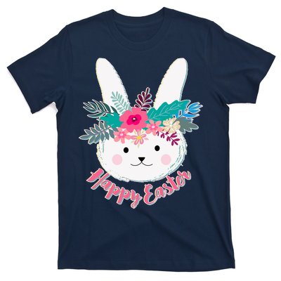 Happy Easter Flower Bunny T-Shirt