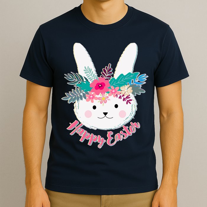 Happy Easter Flower Bunny T-Shirt