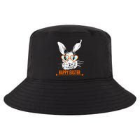 Happy Easter Hipster Bunny Rabbit Cool Comfort Performance Bucket Hat