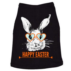 Happy Easter Hipster Bunny Rabbit Doggie Tank