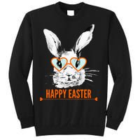 Happy Easter Hipster Bunny Rabbit Sweatshirt