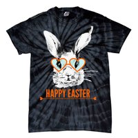 Happy Easter Hipster Bunny Rabbit Tie-Dye T-Shirt