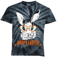 Happy Easter Hipster Bunny Rabbit Kids Tie-Dye T-Shirt