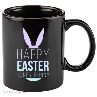 Happy Easter Honey Bunny 11oz C Handle Ceramic Mug