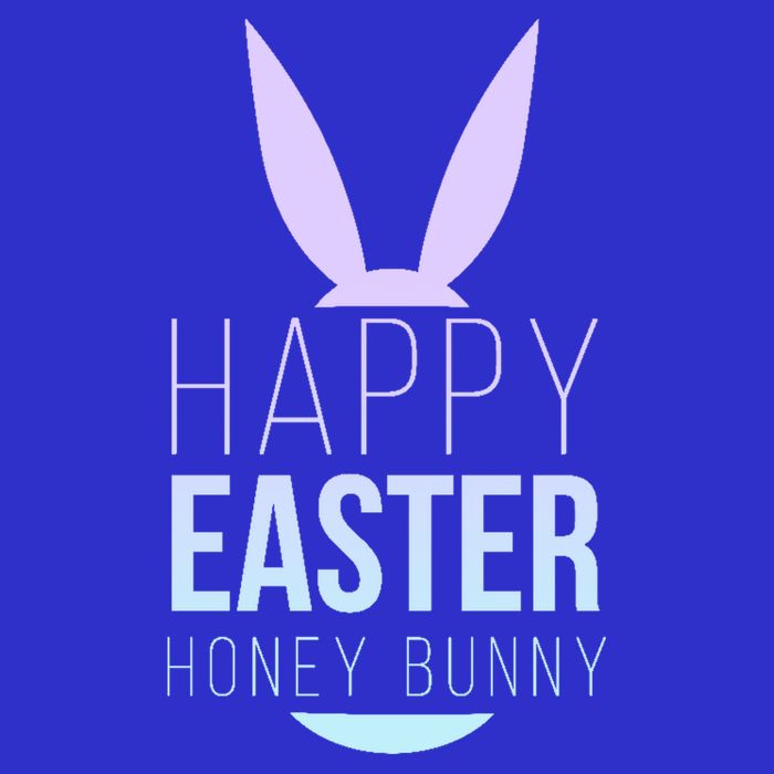 Happy Easter Honey Bunny Apron