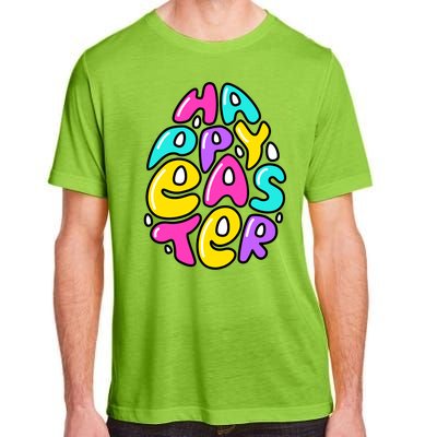 Happy Easter Pastel Egg Adult ChromaSoft Performance T-Shirt