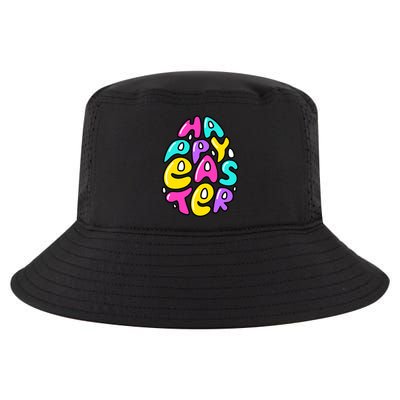 Happy Easter Pastel Egg Cool Comfort Performance Bucket Hat