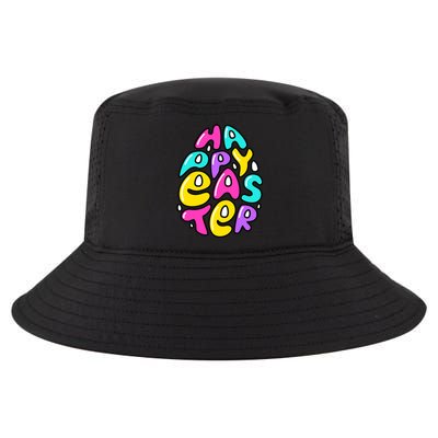 Happy Easter Pastel Egg Cool Comfort Performance Bucket Hat