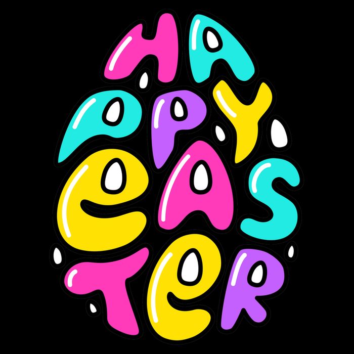 Happy Easter Pastel Egg Performance Shirt