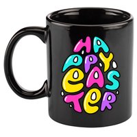 Happy Easter Pastel Egg 11oz C Handle Ceramic Mug