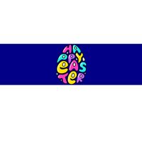 Happy Easter Pastel Egg Bumper Sticker