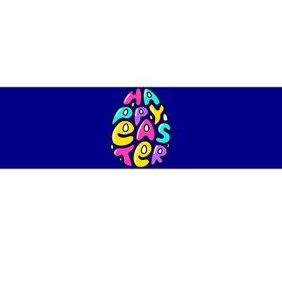 Happy Easter Pastel Egg Bumper Sticker