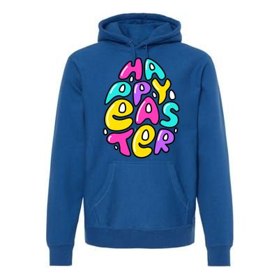 Happy Easter Pastel Egg Premium Hoodie