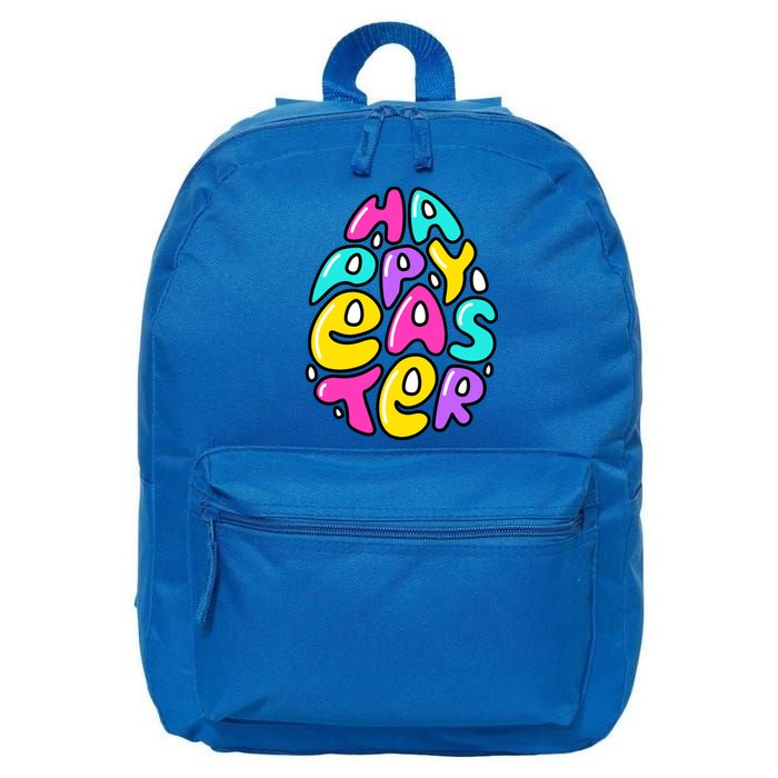 Happy Easter Pastel Egg 16 in Basic Backpack