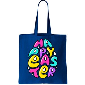 Happy Easter Pastel Egg Tote Bag