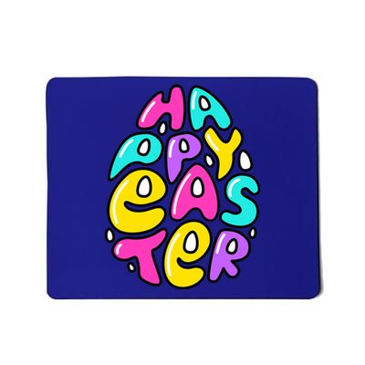 Happy Easter Pastel Egg Mousepad