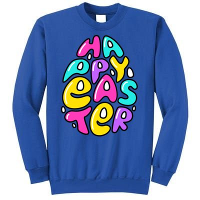 Happy Easter Pastel Egg Tall Sweatshirt