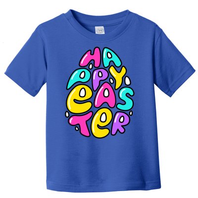 Happy Easter Pastel Egg Toddler T-Shirt