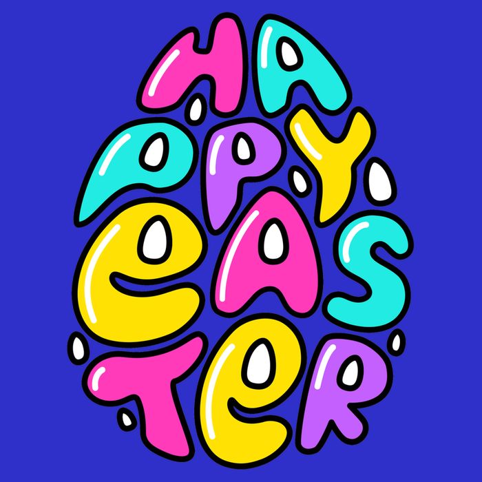 Happy Easter Pastel Egg Visor