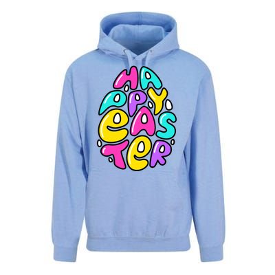 Happy Easter Pastel Egg Unisex Surf Hoodie