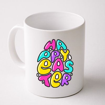 Happy Easter Pastel Egg Coffee Mug