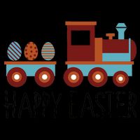 Happy Easter Train Mug