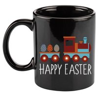 Happy Easter Train 11oz C Handle Ceramic Mug